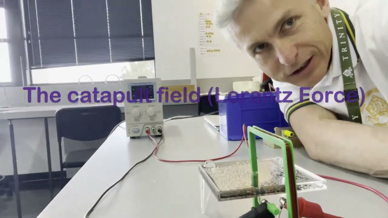 The Catapult field (Lorentz Force) - seeing the field