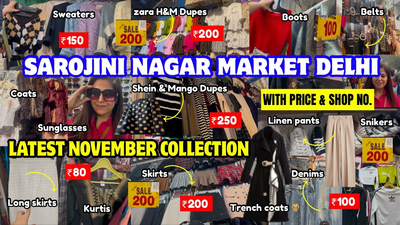 Sarojini Nagar Market Delhi 😍| Sarojni winter collection 2025 🤩| Sarojini Nagar latest collection 😍