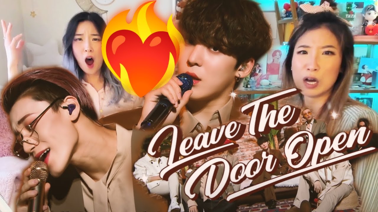 ATEEZ - ‘Leave The Door Open’ Cover (Bruno Mars, Anderson .Paak, Silk Sonic) SISTERS REACTION