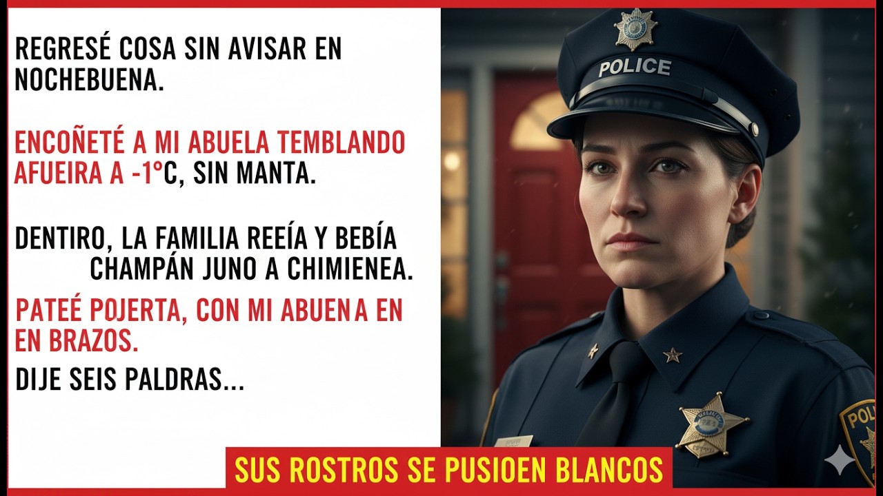 Mis seis palabras arruinaron su cruel fiesta navideña