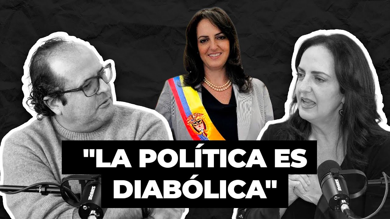 Maria Fernanda Cabal le quita la máscara a Santos, Petro y las élites