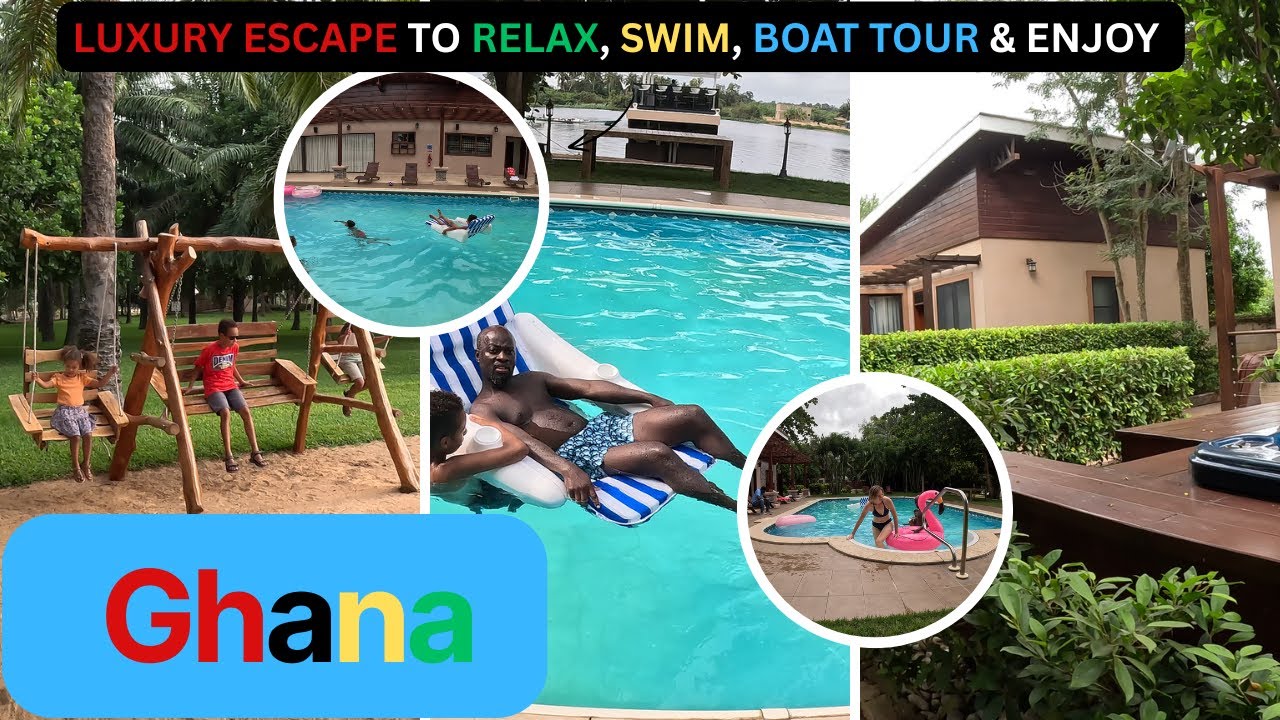 Ghana🇬🇭 Vlog: Luxury by the Water| E&A Waterfront Resort |Hidden Paradise in Ghana 🇬🇭 
