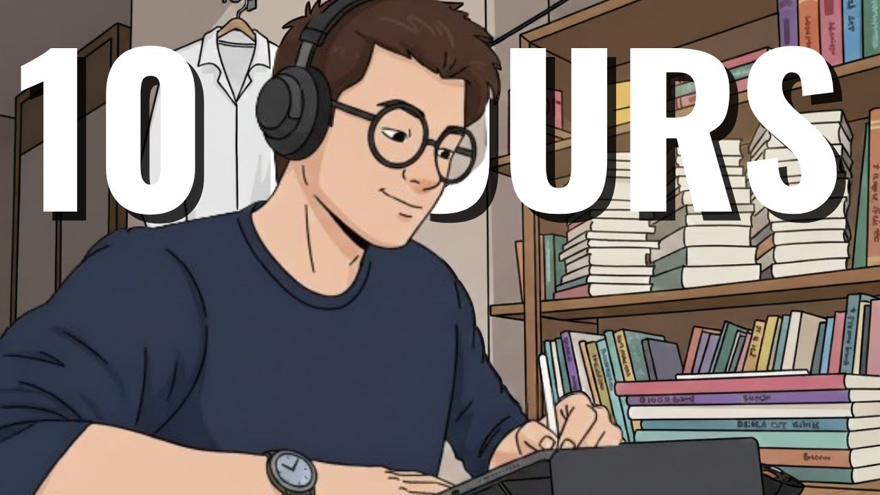 🔴10 HOURS - Birlikte Çalışalım - Study With Me  - Brown Noise Sounds