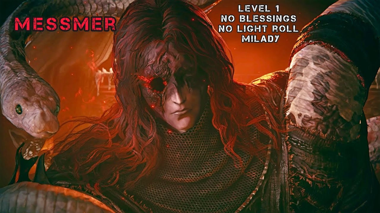 Messmer Level 1 💀 No Blessings with Milady - 2 fights - No Damage