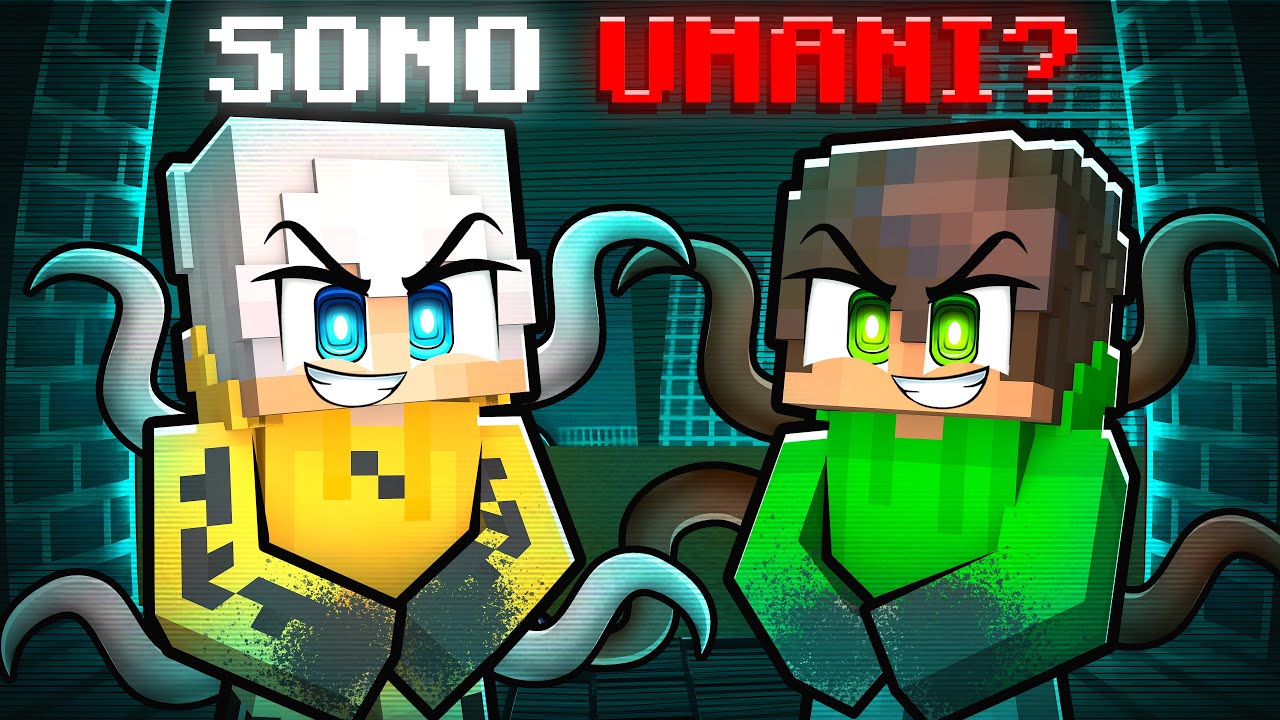LORO NON SONO UMANI! Non APRIRE la PORTA in Minecraft!