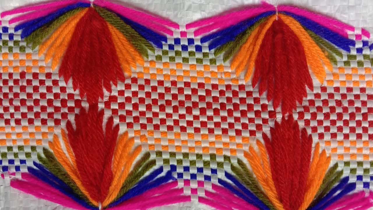 Woolen Asan Design 🥰 Very beautiful and easy design for beginners ✅