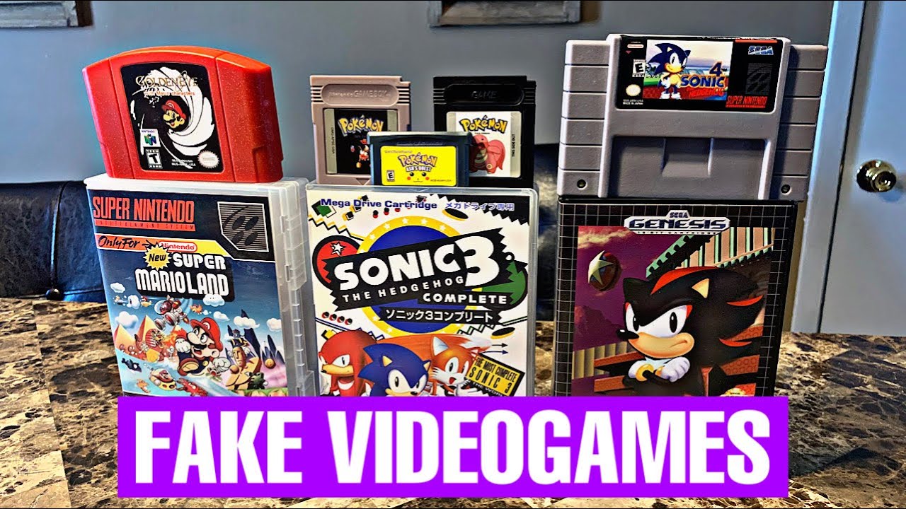 Fake Nintendo/Sega Games