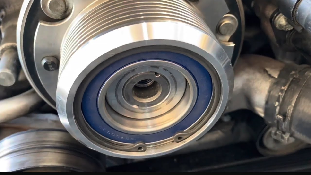 CLS55 AMG project, supercharger bearing replacement. pt.3.