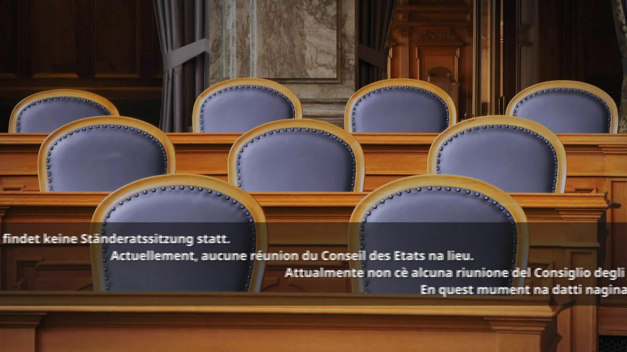 Winter session 2025 - Council of States - Monday, 1 December 2025 16:15