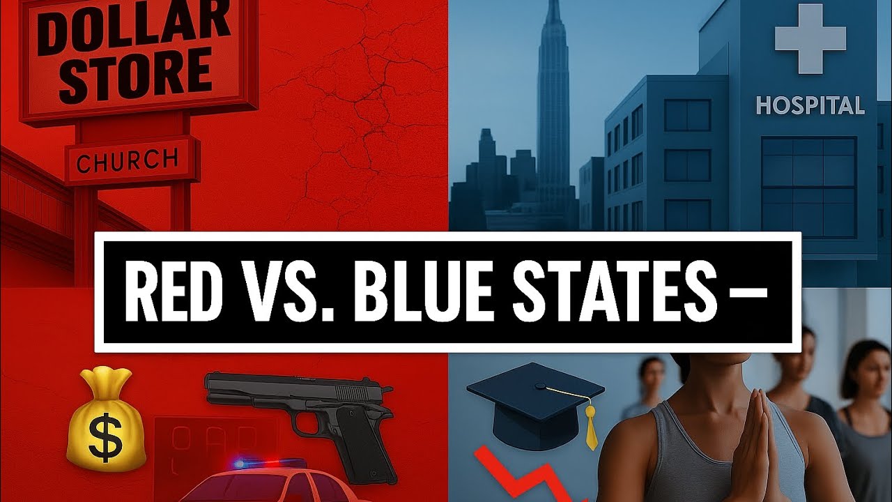Red States vs. Blue States Who Really Has It Better
