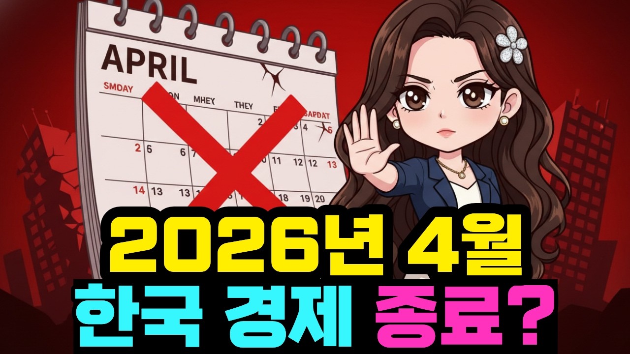 2026년 4월 대폭락 시나리오: 삼성전자와 강남 아파트를 가진 사람들만 모르는 '진짜 위기'의 정체!!