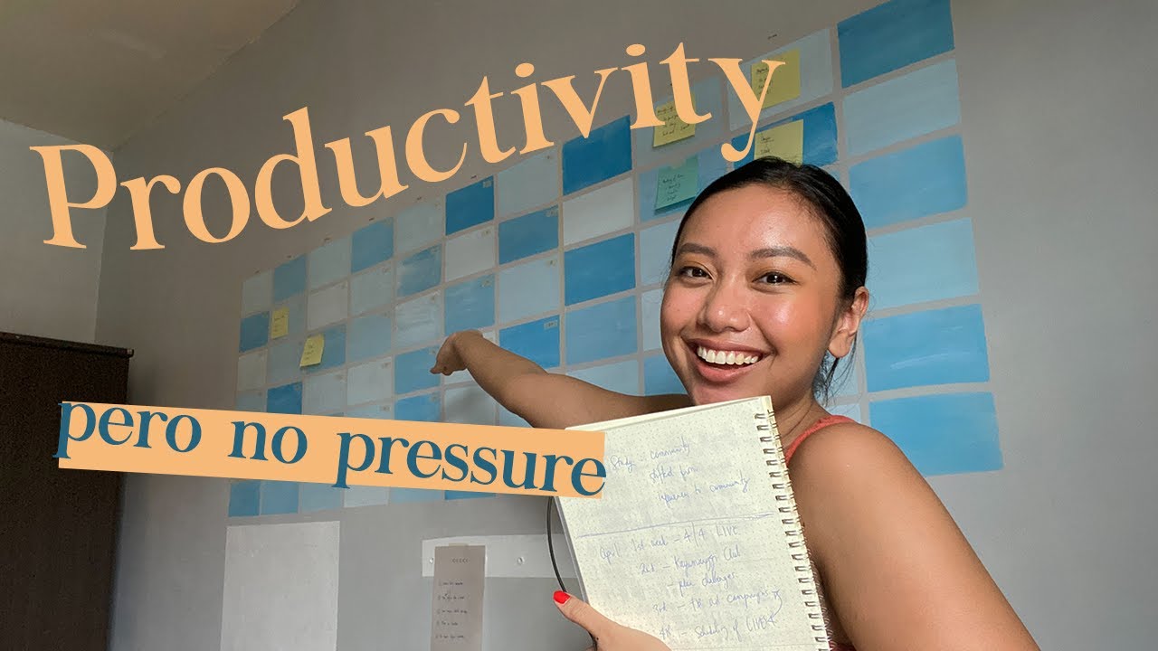 how to make PRODUCTIVITY rewarding (and not stressful!) | Ayn Bernos