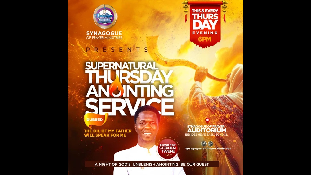SUPERNATURAL THURSDAY ANNOINTING SERVICE 12-02-2026