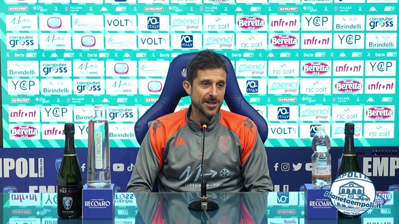 PianetaEmpoli.it | Mister Dionisi presenta Empoli-Modena 2025/26