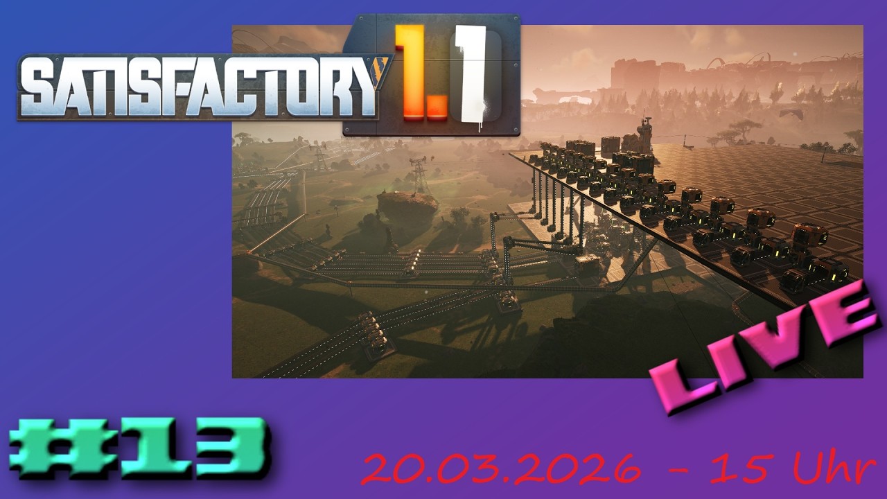 Weltraumlift Phase 2 | Satisfactory 1.1 #13 [German]