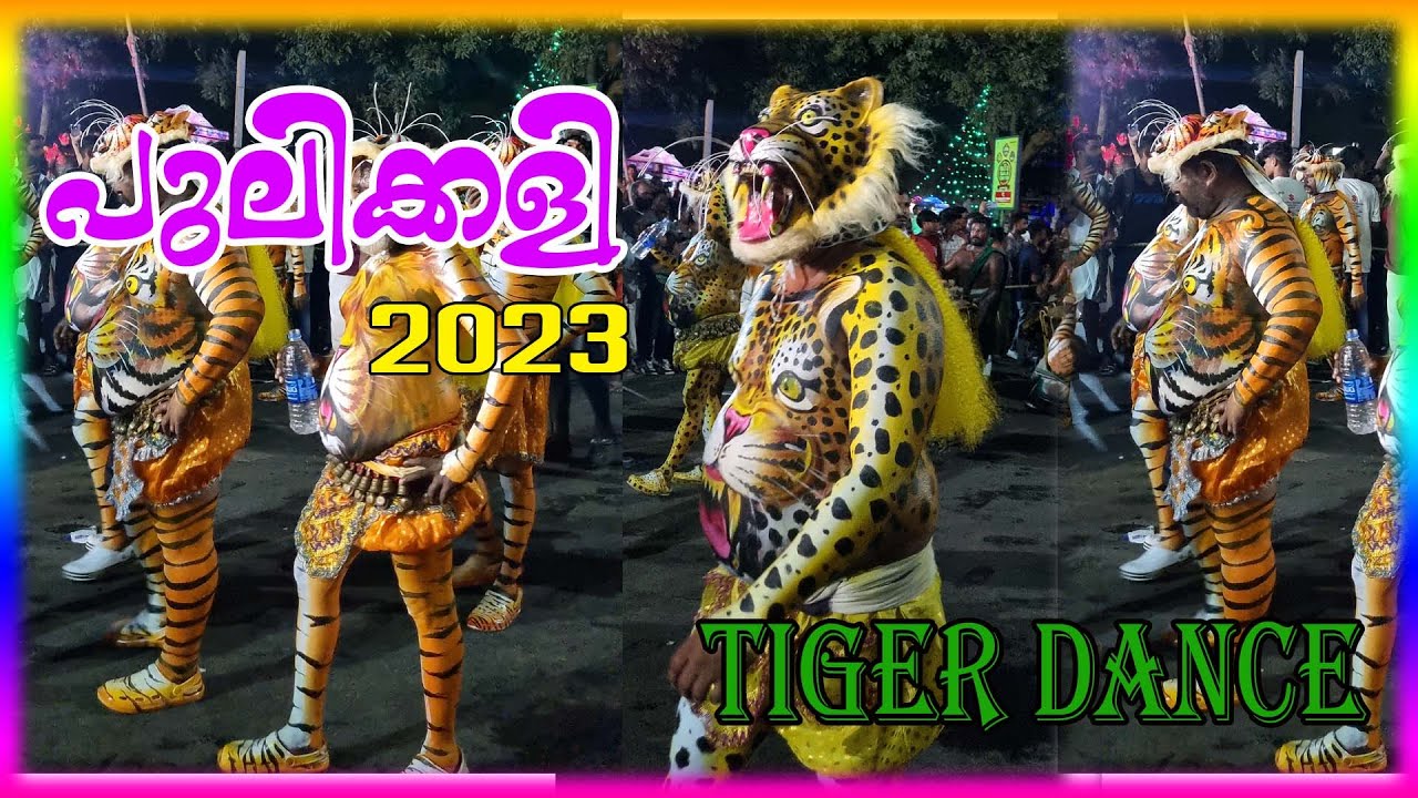 Pulikkali 2023 Thrissur Onagosham  (Tiger Dance) Kerala Festival #festivalsofindia #keralatourism