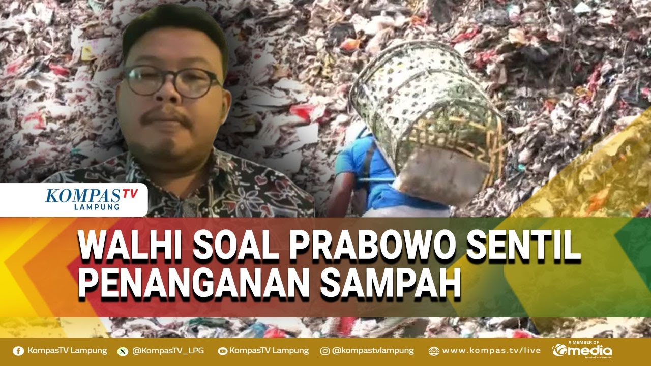 Presiden Prabowo Sentil Kepala Daerah soal Penanganan Sampah, Begini Respons WALHI
