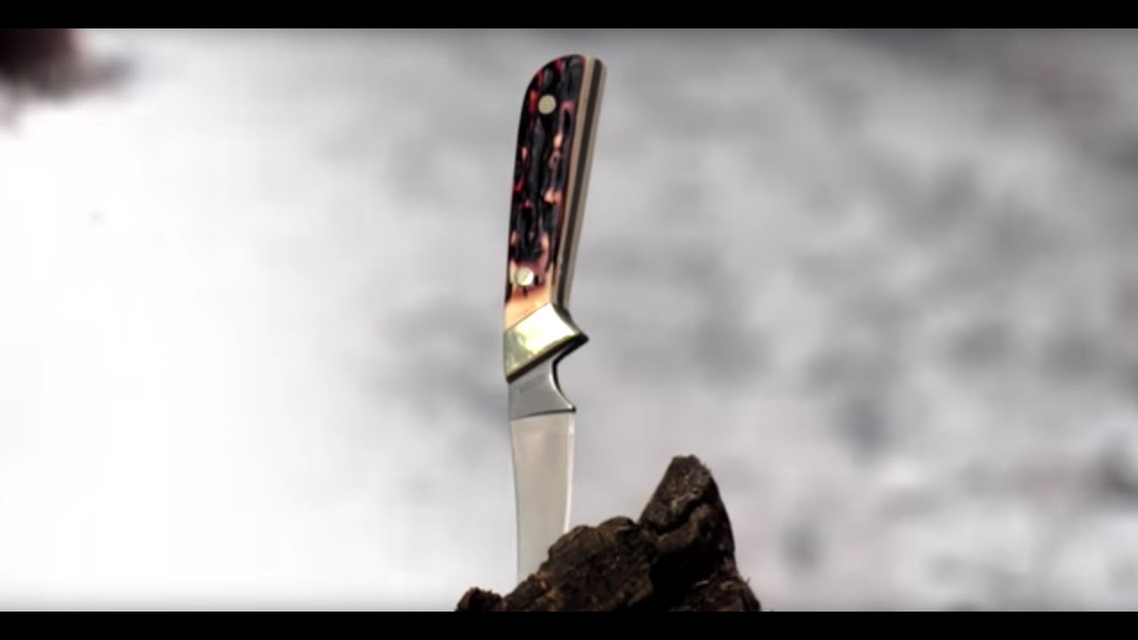 NEW Uncle Henry Wolverine, 162UH Hunting and Camp Knife with Staglon Handle