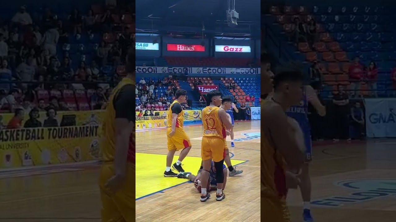 Take a look at Mapua&rsquo;s Jonalance Masiglat&rsquo;s defense 👀😳