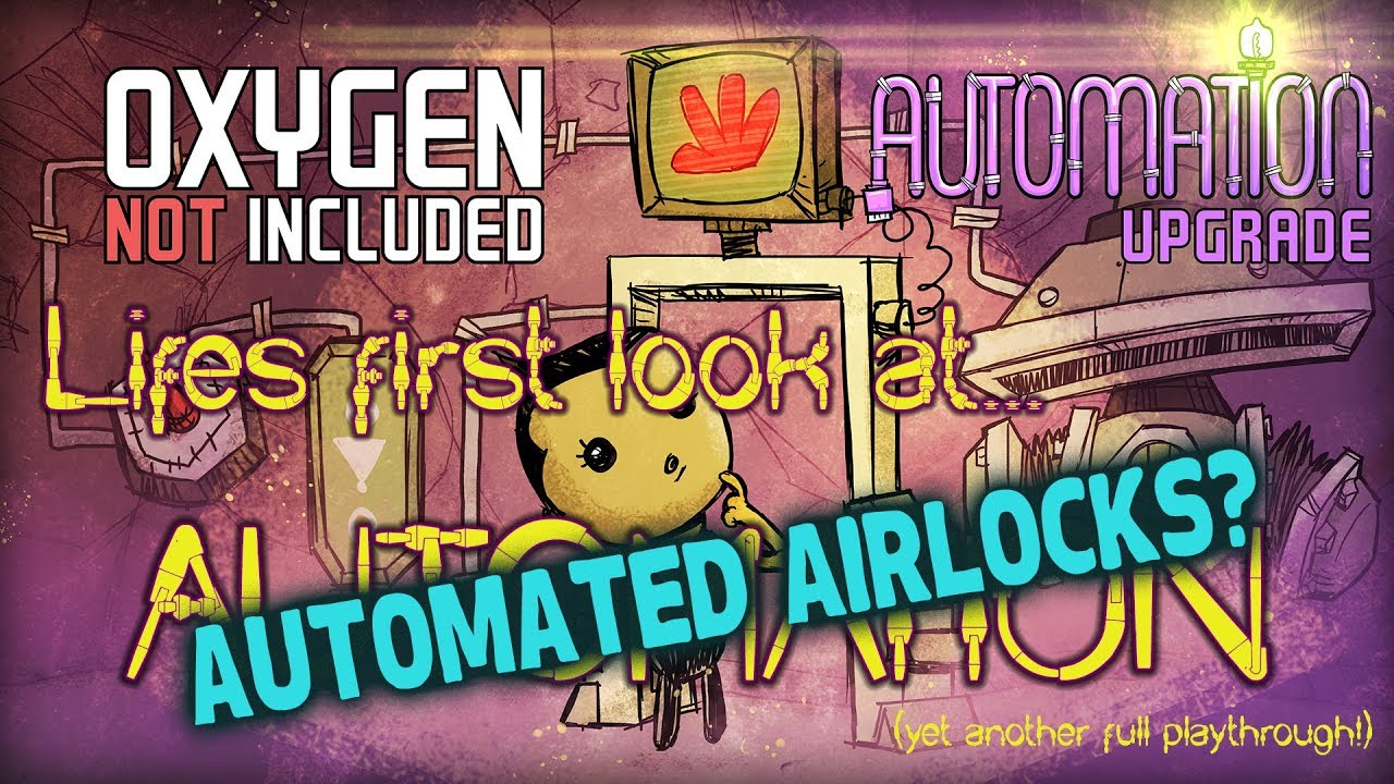 Oxygen Not Included - Automatic Airlock (Automation Upgrade)