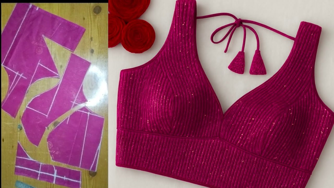 Princess cut blouse cutting and stitching/करने का सही तरीका/princess blouse ki full cutting sikhe 