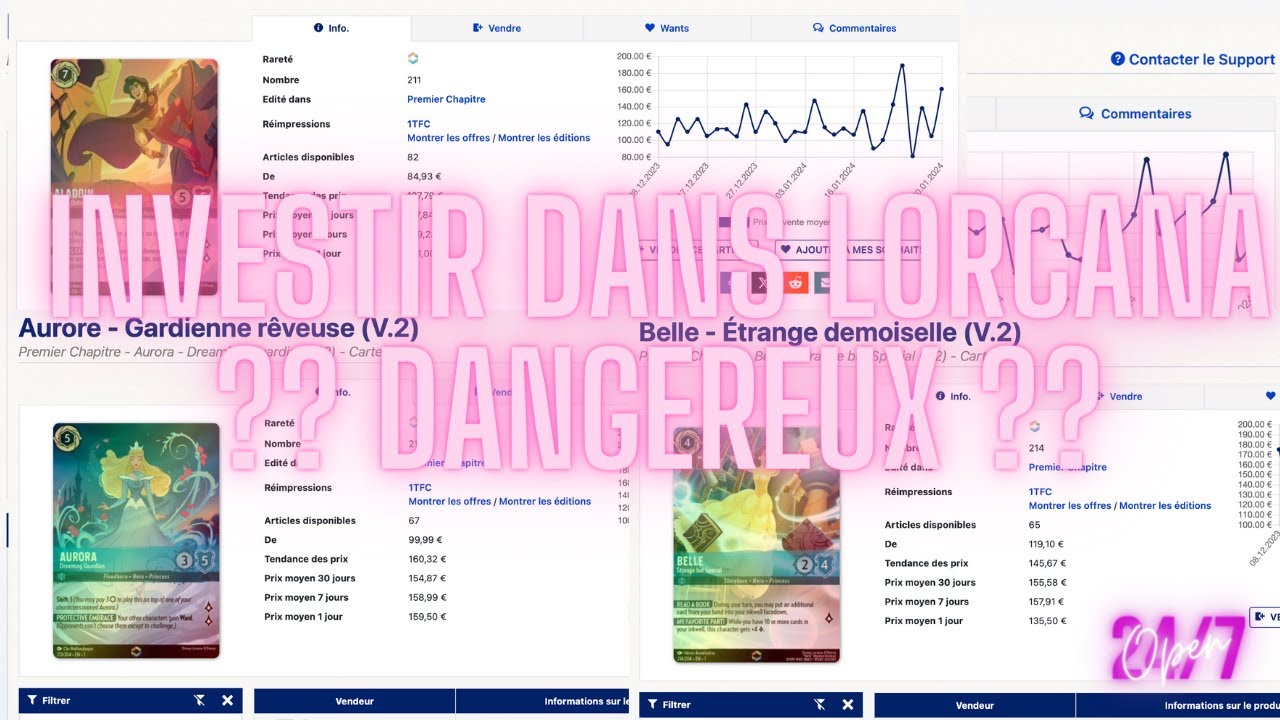 INVESTIR DANS LORCANA - UNE BONNE IDEE?