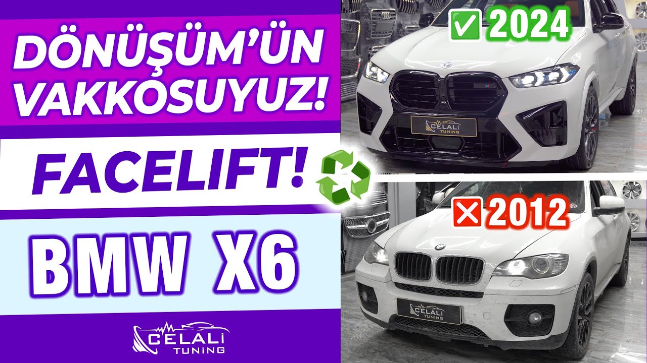 BMW X6 E71'DEN G06 X6 M SPORT 2024 DÖNÜŞÜM FACELİFT!