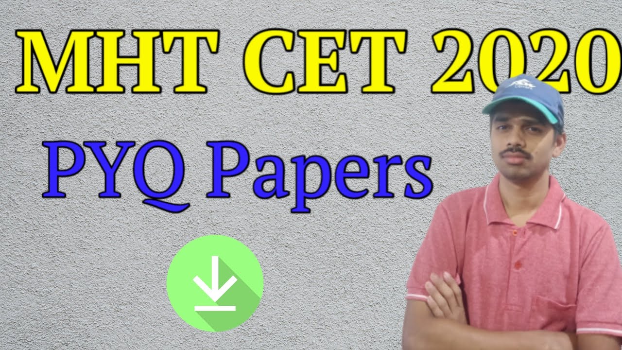Previous Year Question Paper for MHT CET 2020 | MHT CET 2020 PYQ | MHT CET 2020 Preparation