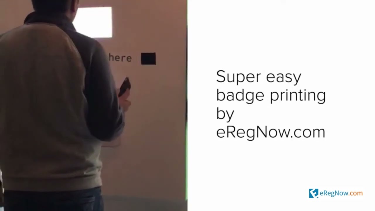 Introducing on-Demand Badge Printing & Registration Solution for Events by eRegNow.com
