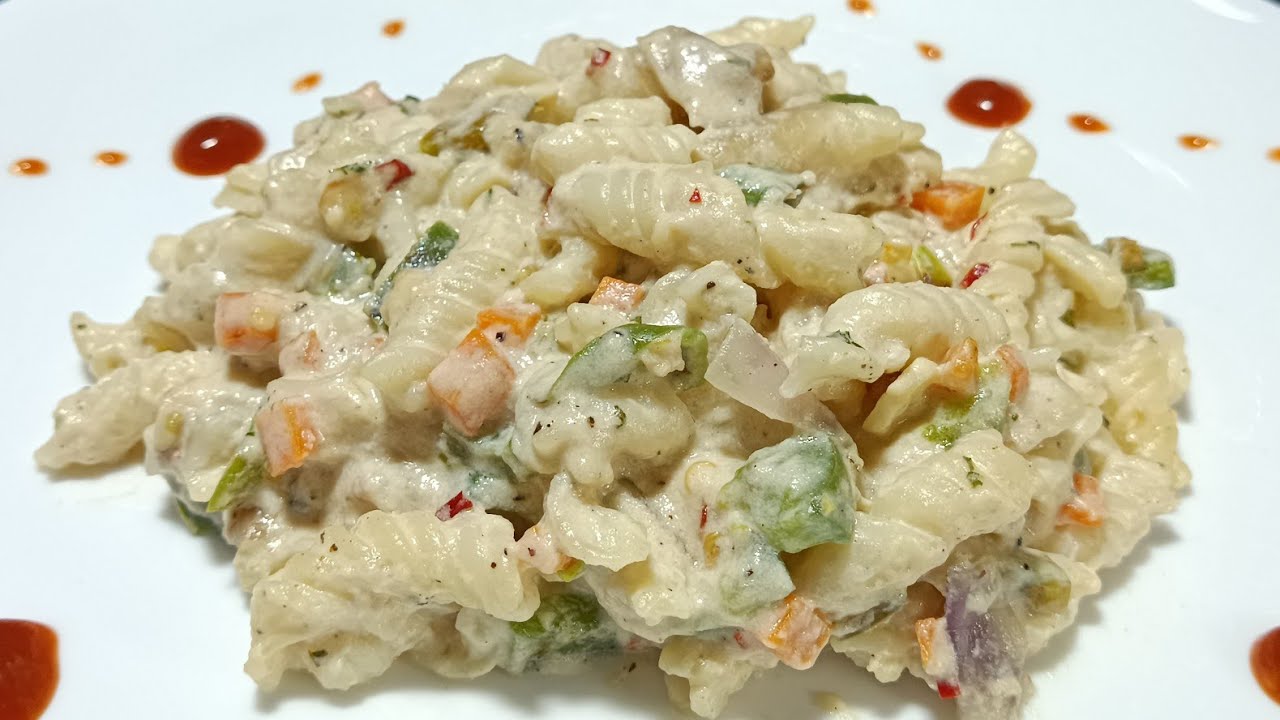 How to make white sauce pasta
