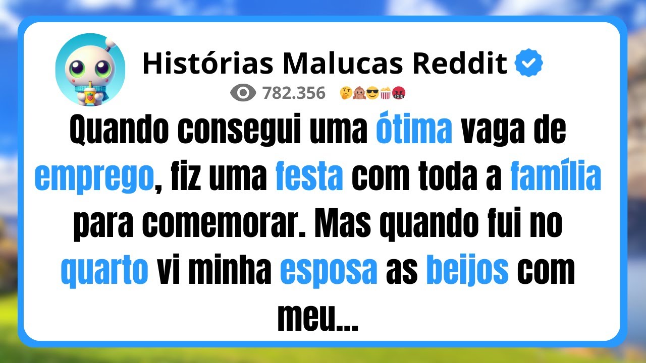 Quando consegui uma ótima vaga de emprego, fiz uma festa com toda a família para comemorar. Mas...