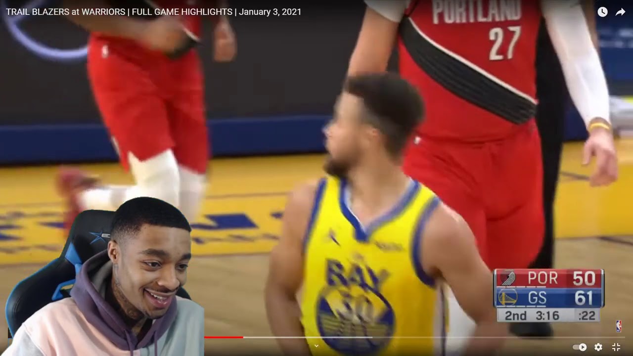 FlightReacts TRAIL BLAZERS at WARRIORS | FULL GAME HIGHLIGHTS | January 3, 2021!