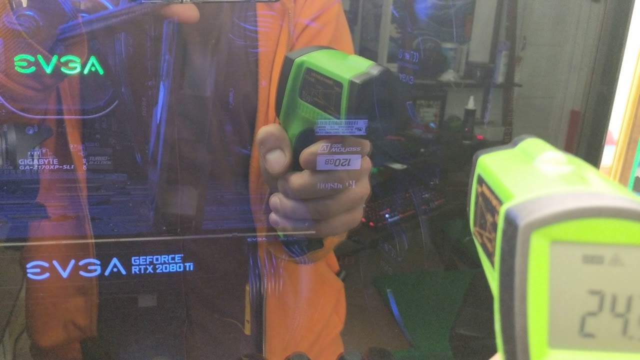 New EVGA GeForce RTX 2080 ti | sound and temperature levels (thermals readings) underload