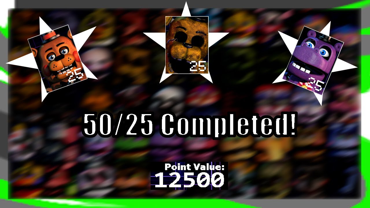 UCN - 50/25 Mode Completed! (12500 Points)