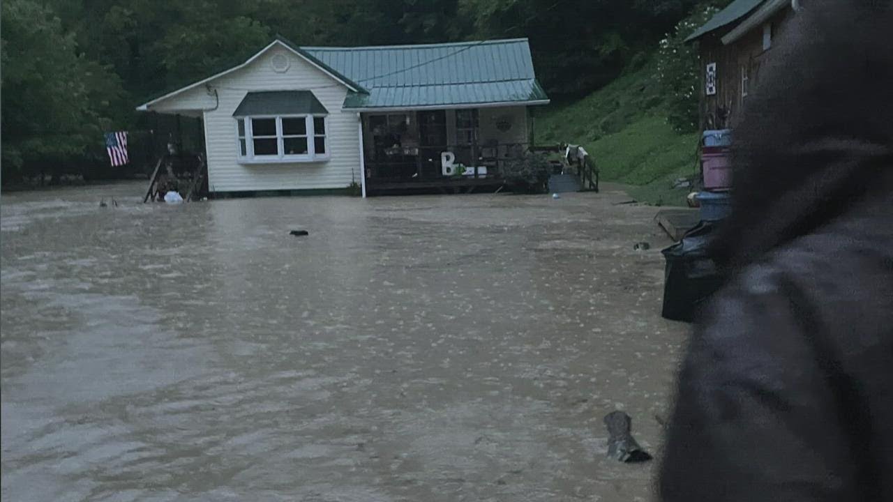 JCPS teacher watches as eastern Kentucky hometown is affected by flooding