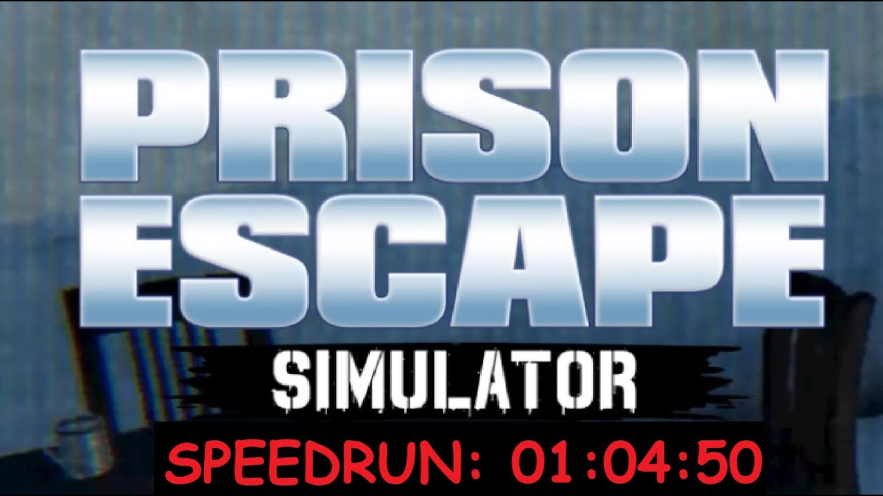 Prison Escape Simulator Dig Out SPEEDRUN: 01:04:50