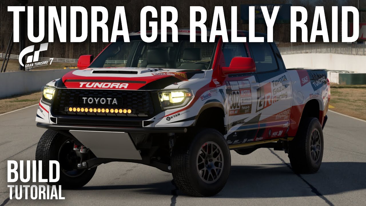 Gran Turismo 7 | Toyota Tundra GR Rally Raid Build Tutorial | Special Projects