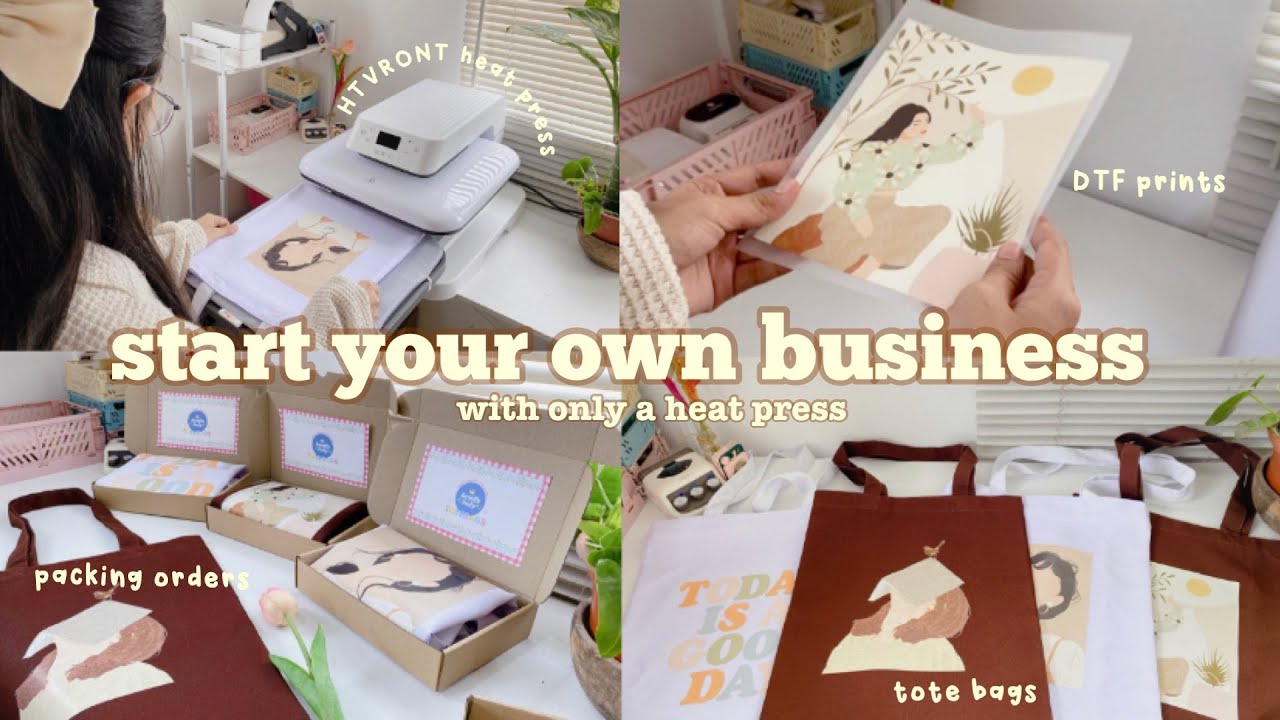 Start your own business with only a HeatPress 2026 👕| Clothing & Totebag | Guide l Philippines