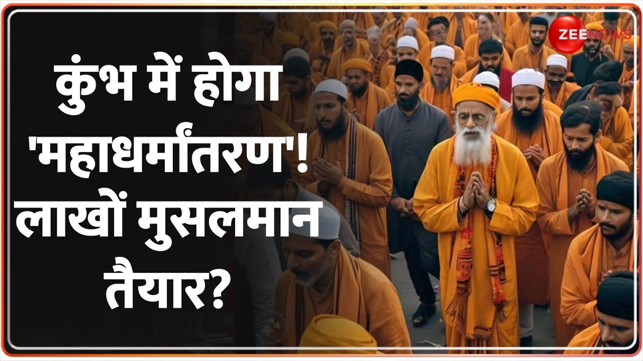 Mahakumbh Update: कुंभ में होगा 'महाधर्मांतरण'! लाखों मुसलमान तैयार? | Muslim Conversion | UP News