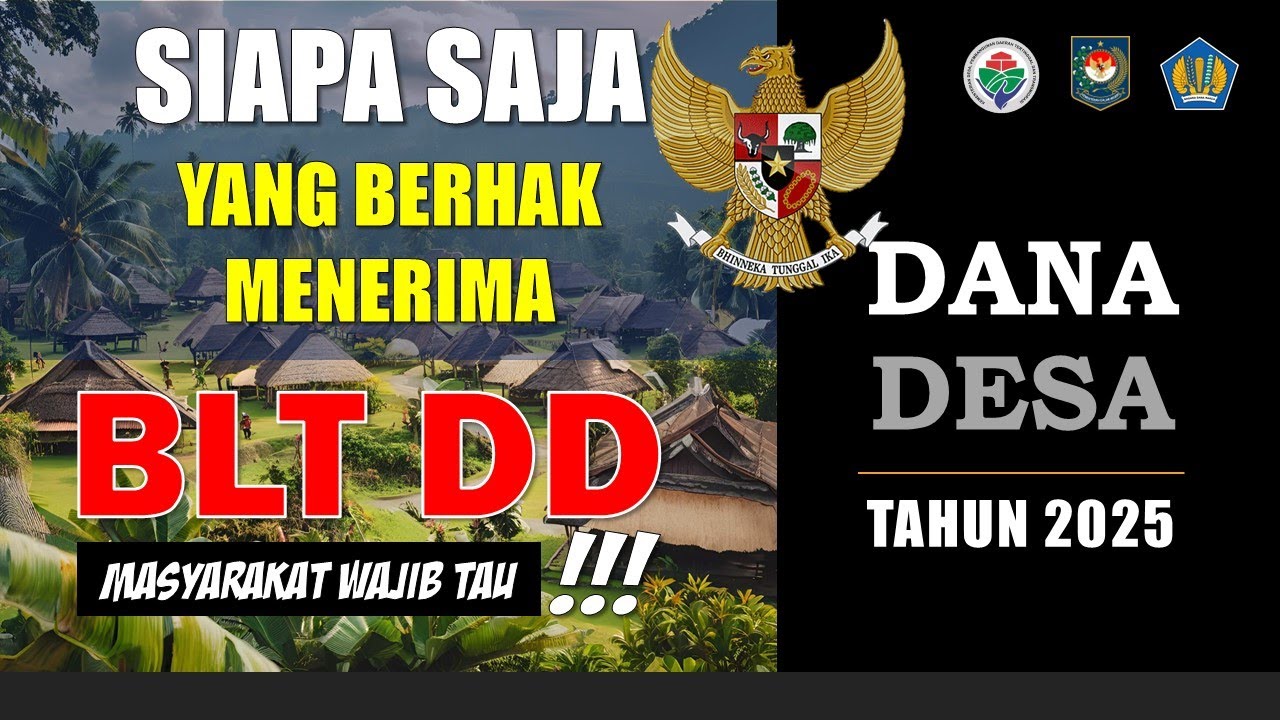 Apa Saja Syarat Penerima BLT DD Tahun 2025?