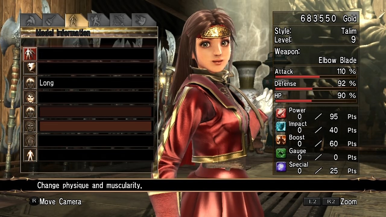 Soulcalibur IV [PS3]: Re-creating a Talim custom outfit from my old 2008 Xbox 360 online days...