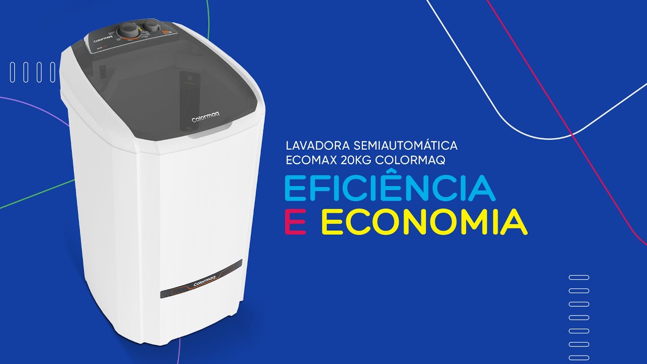 Tanquinho EcoMax 20kg Colormaq