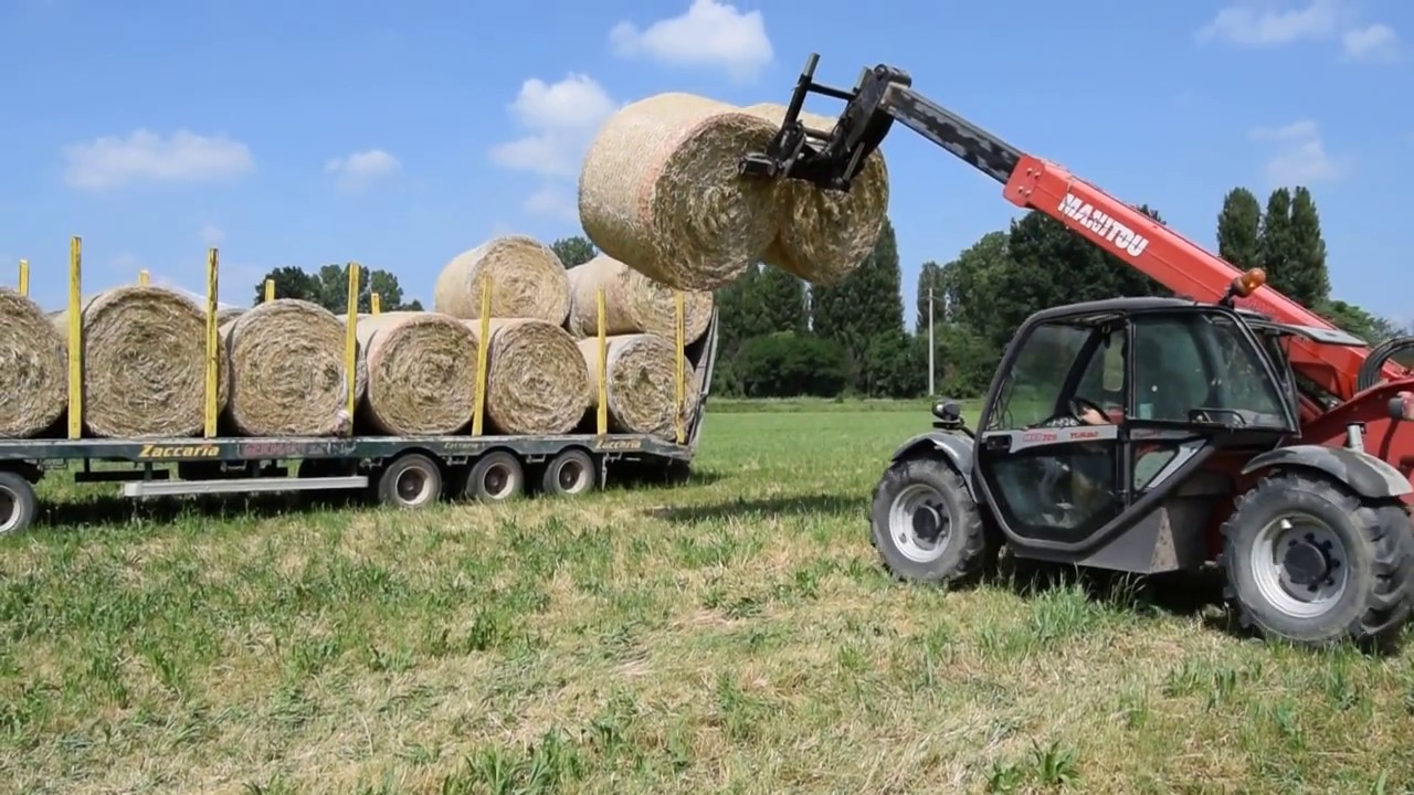 Raccolta e Sistemazione Rotoballe