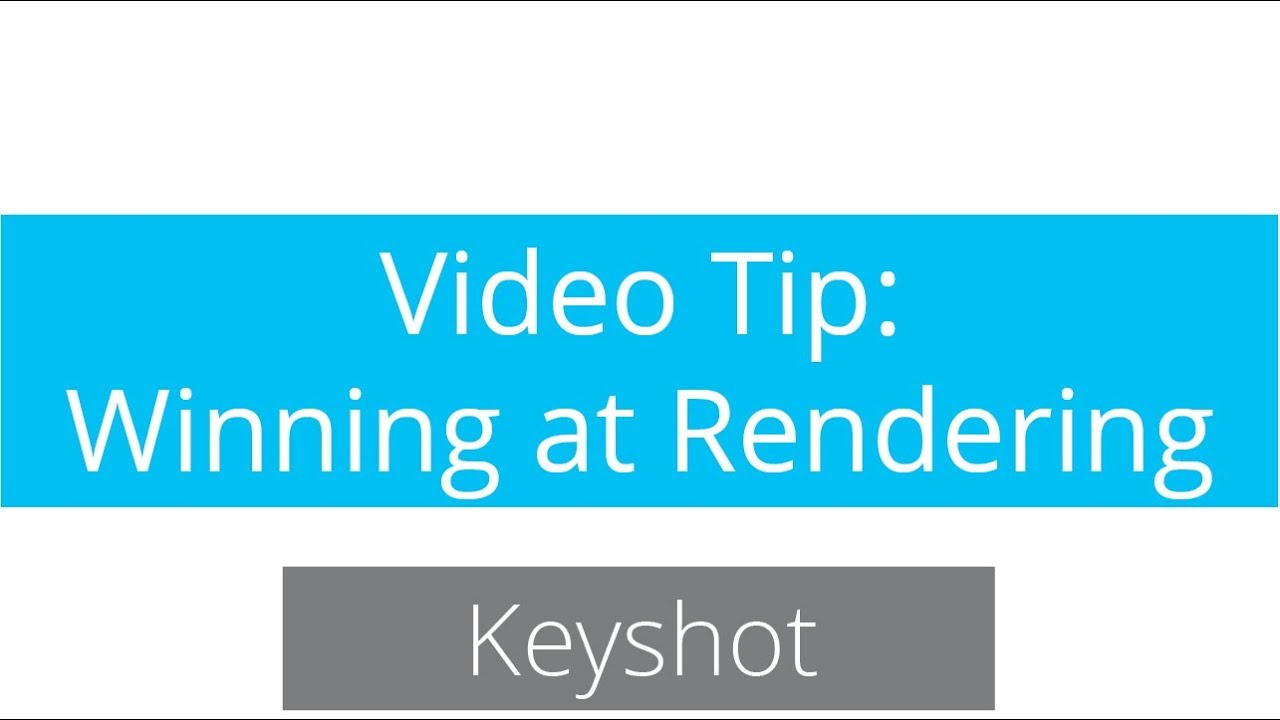 Keyshot Tips and Tricks with Alibre Design