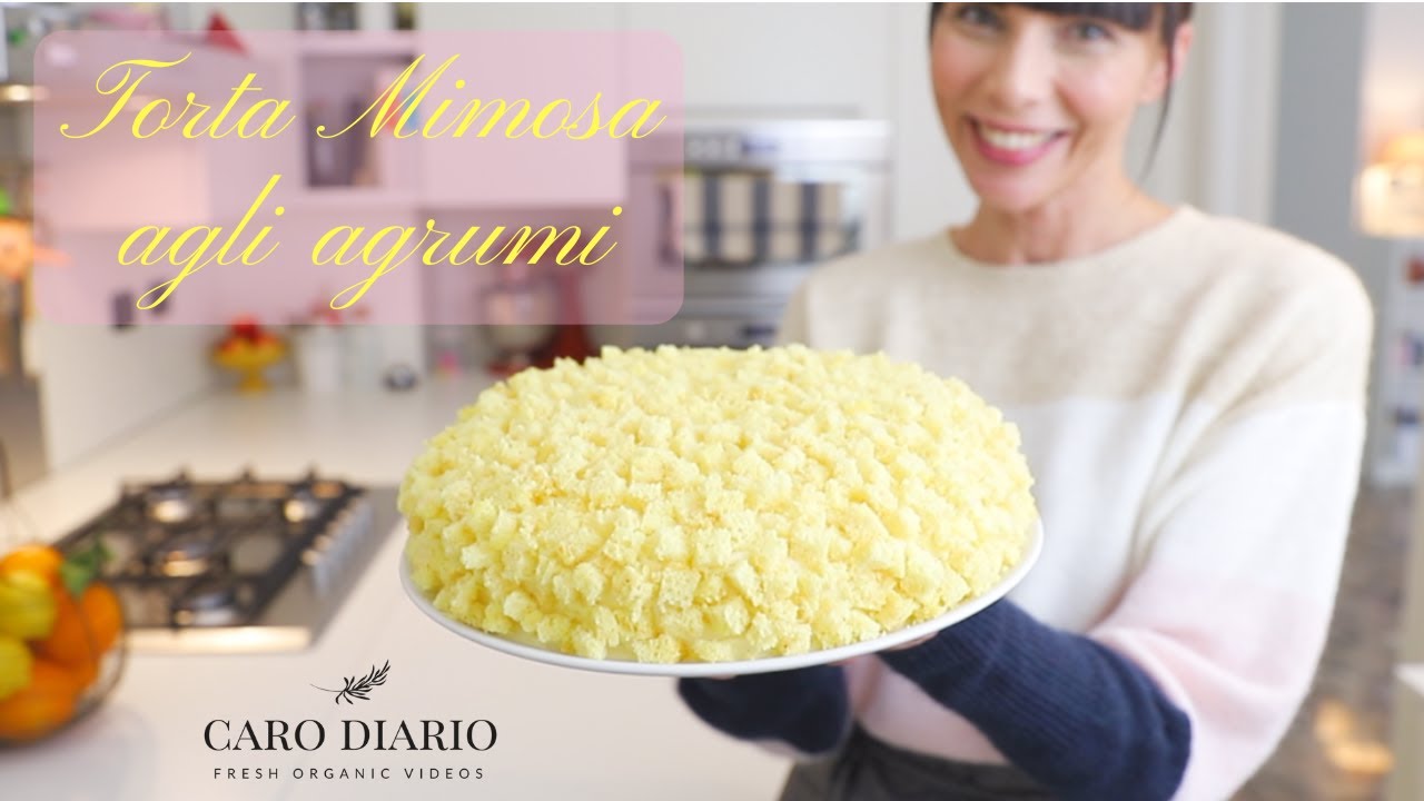 SOFFICISSIMA TORTA MIMOSA AL PROFUMO DI AGRUMI