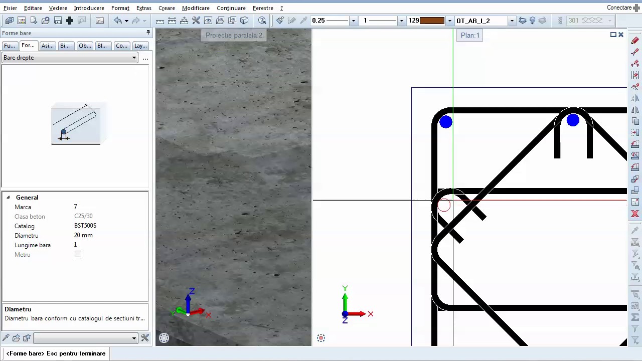 Armare 3D perete cu Allplan 2017 [RO]
