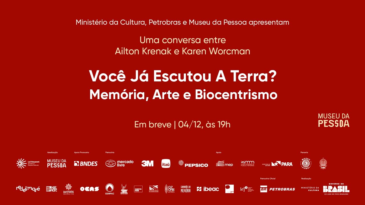 Você já escutou a Terra? Memória, Arte e Biocentrismo
