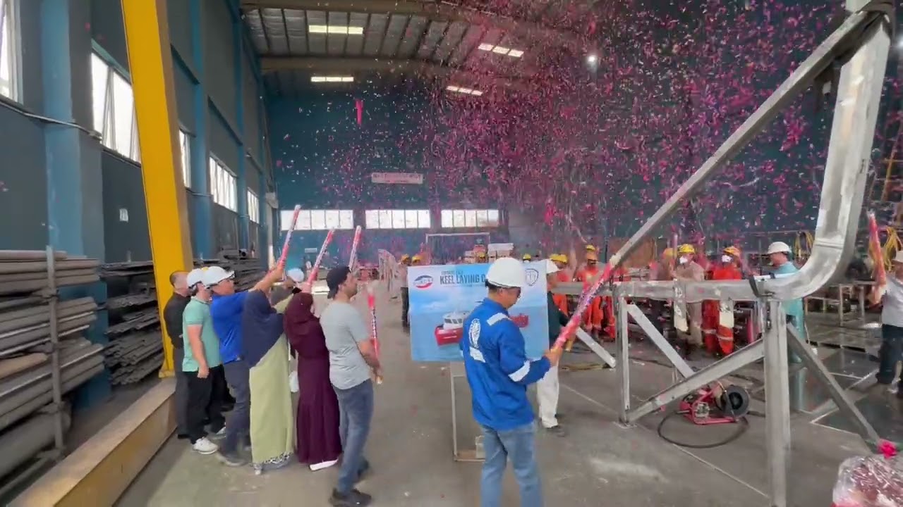 ⚓🚢 Keel Laying Ceremony &ndash; 20m Utility Boat &ldquo;EMARAT TWO&rdquo;