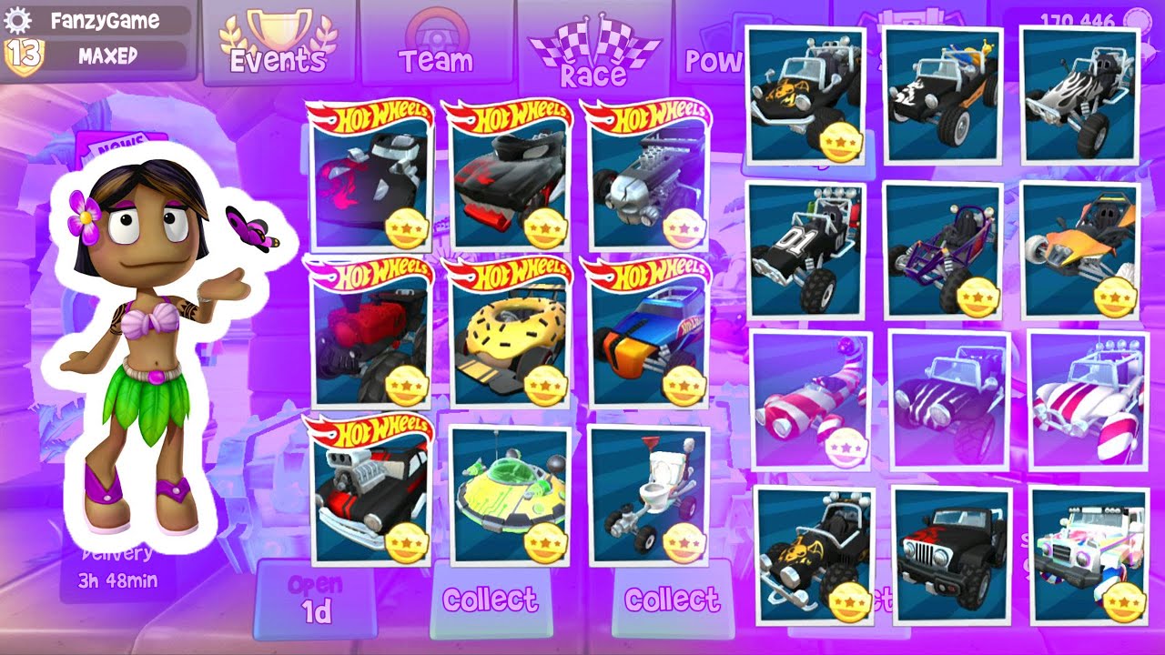 Leilani ft All Cars - Beach Buggy Racing 2