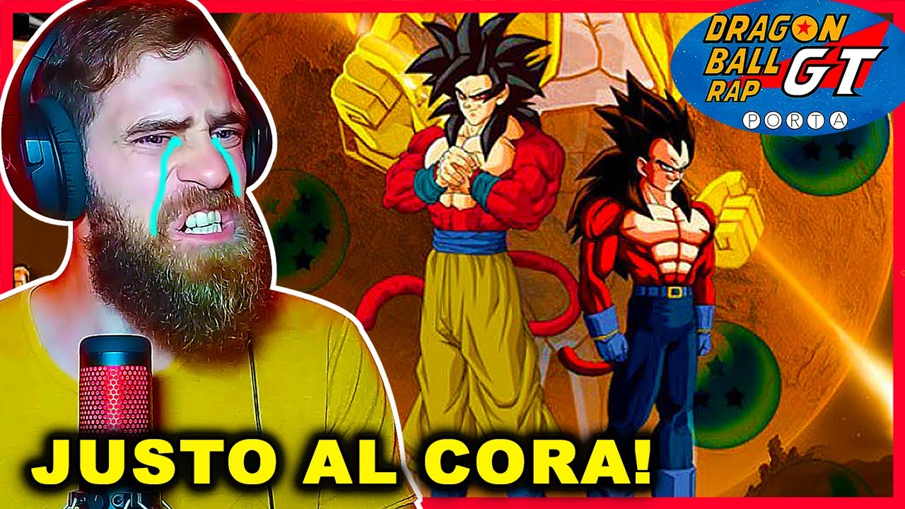 🔥 DRAGON BALL GT RAP 🔥 PORTA [ REACCIÓN MARK MIRANDA ]